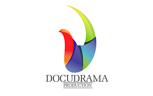 Docudrama Production Motion Pictures and Film Logo Design